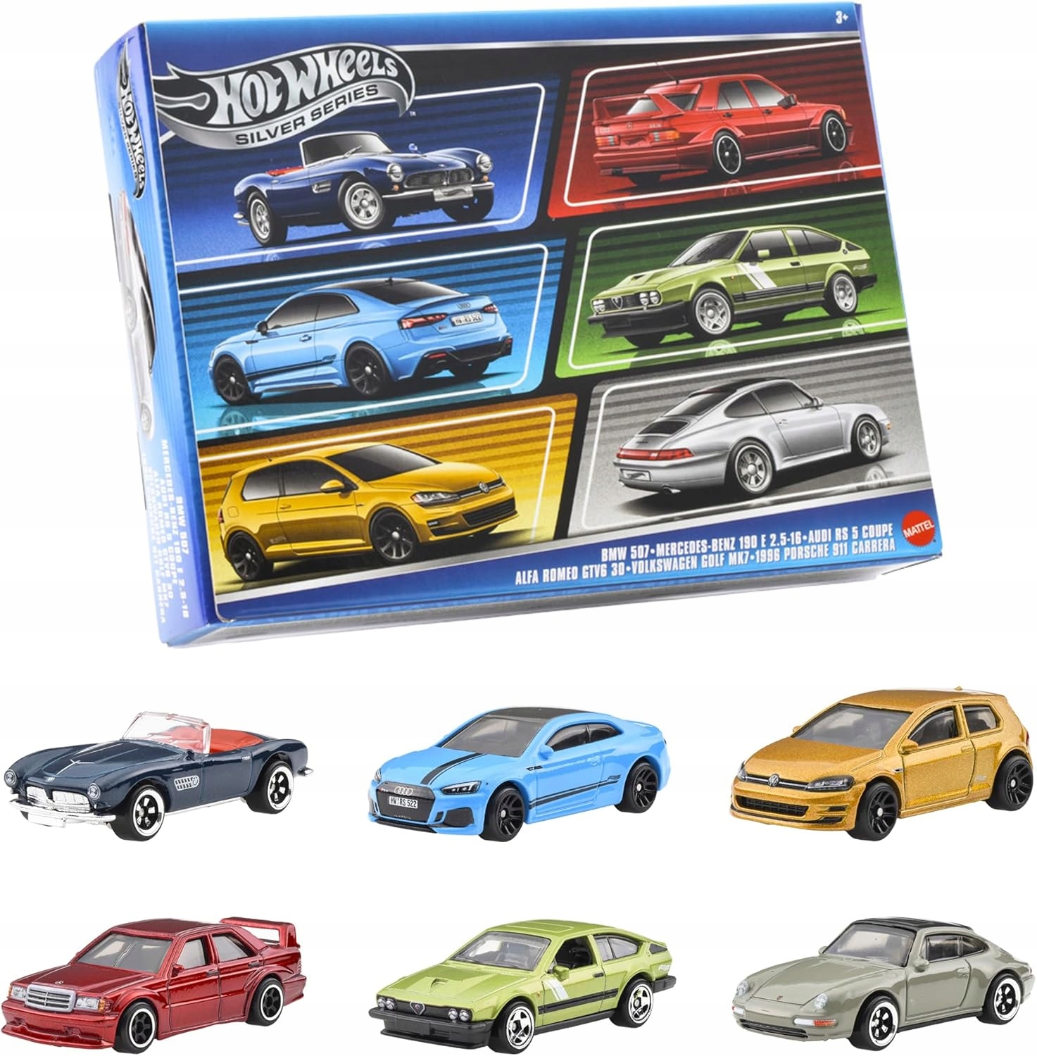 Hot Wheels Silver Series Euro Style Multipack Zestaw Aut Jby Cena Opinie