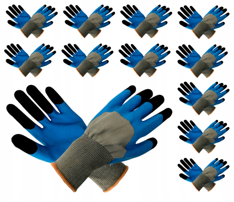 

Rękawice Rękawiczki Robocze Pianka Latex 12 par 7