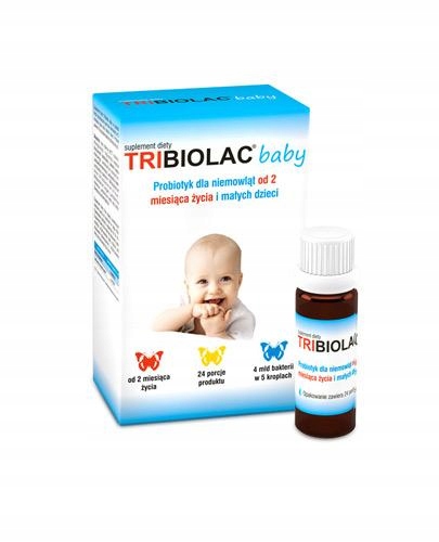 Tribiolac Baby Krople Probiotyk Dla Dzieci 5 Ml 13184977637 Allegro Pl