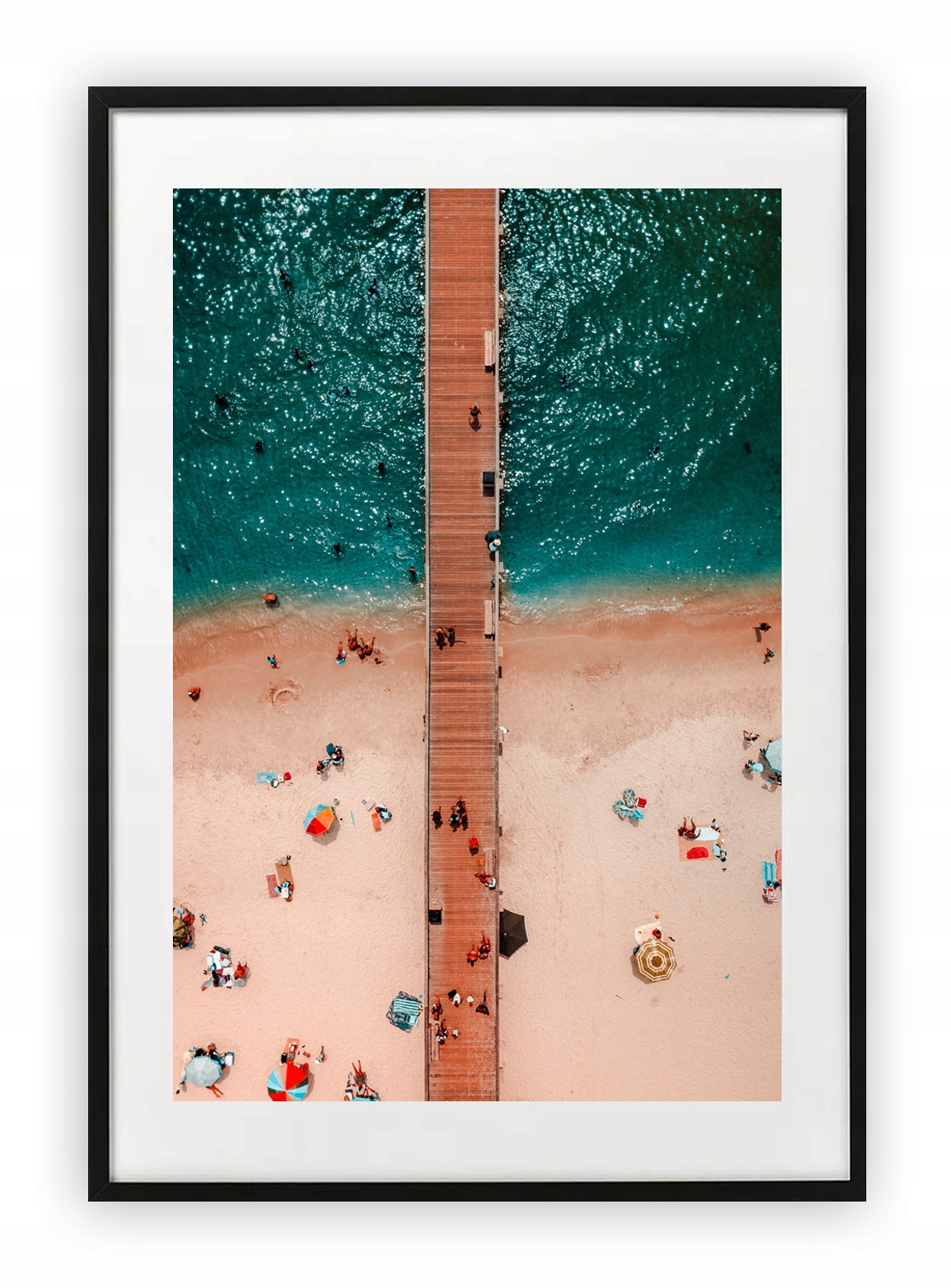 

Plakat B2 50x70 cm Plaża Woda Wakacje