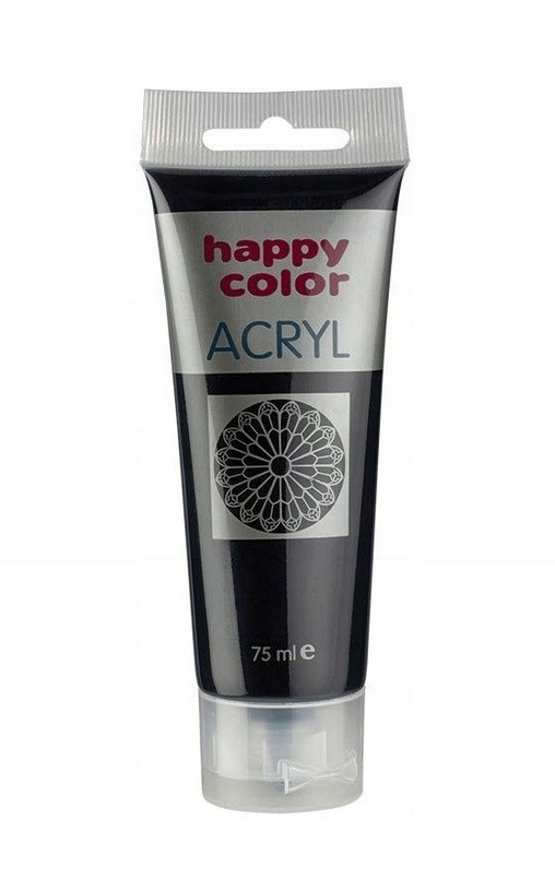 Farby Akrylowe Ml Happy Color Czarny Allegro Pl