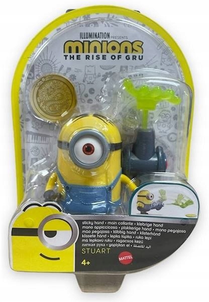 Mattel Minionki Minionek Stuart Lepka R Ka Cm