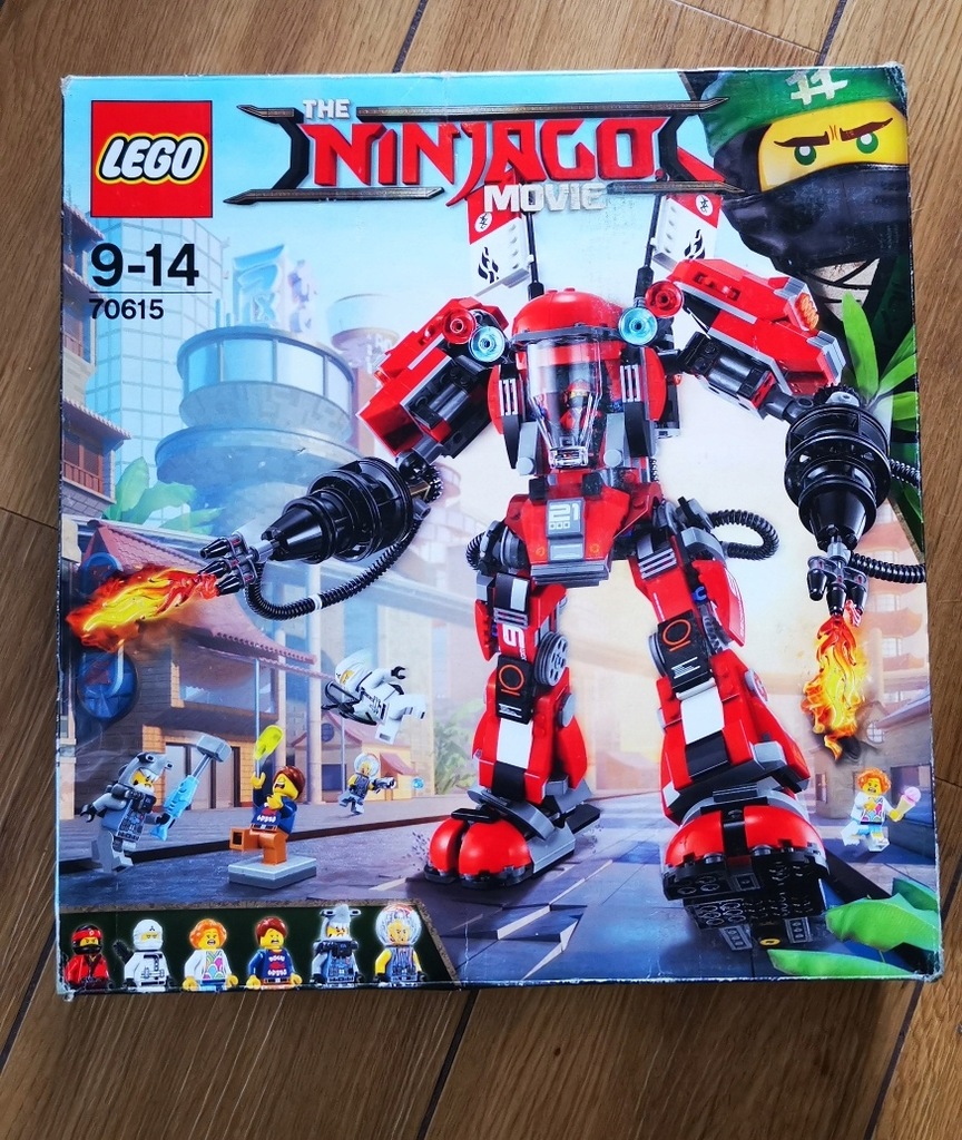Klocki LEGO Ninjago Movie Ognisty Robot 70615 12190727462 Oficjalne