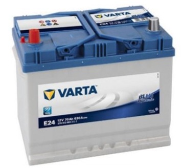 Akumulator VARTA BLUE 12V 70Ah 630A JAPAN L+ E24