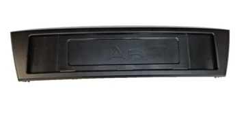 Рамка номерного знака чорна AUDI A6 C6