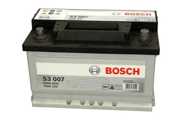 Акумулятор 70AH 640A SILVER S3 P + BOSCH