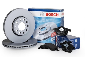 Диски колодки BOSCH передні-DACIA DOKKER 258mm