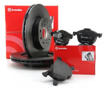 Диски та колодки BREMBO ззаду VW CADDY IV