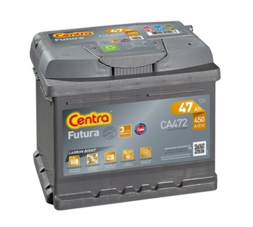 Akumulator Centra Futura CA472 12V 47Ah 450A