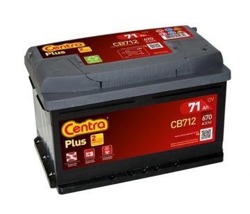 Аккумуляторные центры плюс CB712 12V 71Ah 640A