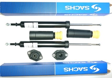 SACHS AMORTYZATORY TYŁ + PODUSZ ODBOJE BMW E90 E91