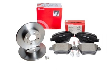 TARCZE KLOCKI HAMULCOWE TYŁ BREMBO SKODA YETI 4x4