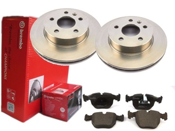 Brembo диски + колодки спереду BMW X3 3.0 X5 3.0-4.4