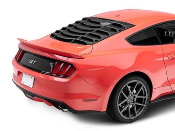 Жалюзі заднього скла матовий чорний Mustang 2015-2021