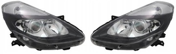 RENAULT CLIO III 09- REFLEKTOR LAMPA PRZEDNIA L+P