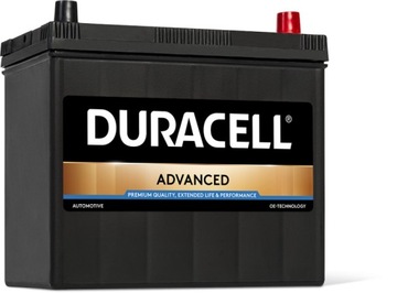 Аккумулятор 55b24l Duracell DA45 12V 45Ah 420A