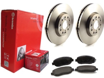 ДИСКИ + КОЛОДКИ BREMBO ПЕРЕДНИЕ LEXUS IS 200 300 S