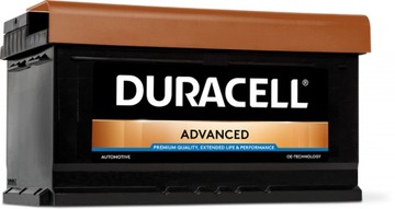 Аккумулятор Duracell Advanced DA80 12V 80ah 750A