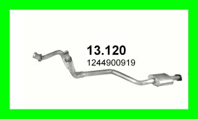 Колекторна труба MERCEDES W124 13.120 Білосток