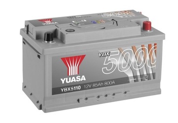 AKUMULATOR YUASA YBX5110 12 V 85Ah 800A