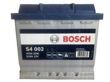 АКУМУЛЯТОР BOSCH 52AH / 470A ЗАВЖДИ СВІЖІ ПОСТАВКИ