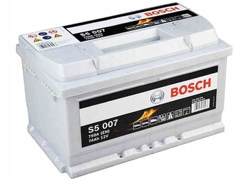 Акумулятор BOSCH 74Ah 750a S5
