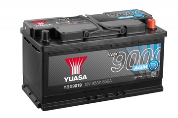 Акумулятор Yuasa AGM 95ah 850A START-STOP YBX9019