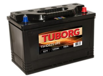 Akumulator Tuborg SHD 12V 125Ah 950A TSHD625-095