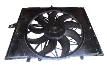 Вентилятор радіатора BMW E60 545i N62B44-пошкоджений