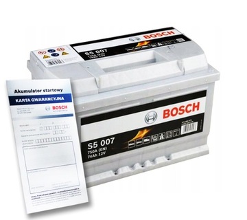 Акумулятор BOSCH SILVER S5 74AH 750A