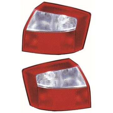 LAMPY TYŁ TYLNE AUDI A4 B6 '01-'04 DEPO KOMPLET