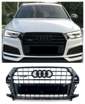 AUDI Q3 8U0 LIFT S-LINE COMPETITION 15-18 GRILL