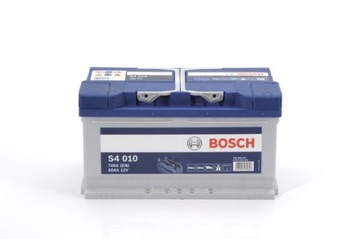 Аккумулятор 80AH 740A SILVER S4 P + BOSCH 0092S4010
