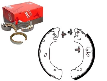 КОМПЛЕКТ ТОРМОЗНЫХ КОЛОДОК [TRW]