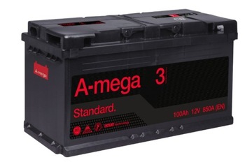 Аккумулятор AMEGA Standard M3 12V 100AH 850A