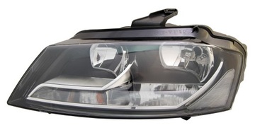 REFLEKTOR LAMPA LE TYC H7+H7 Audi A3 09-13+SILNIK