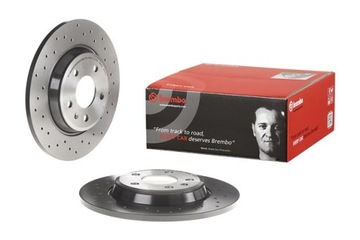 Задние тормозные диски BREMBO для AUDI A4 3.2 FSI