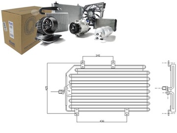 SKRAPLACZ KLIMATYZACJI ALFA ROMEO SPIDER 3.0 V6 (9