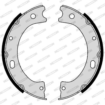 SZCZĘKI HAMULCOWE FERODO FSB641