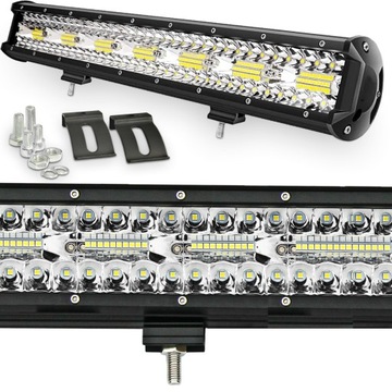 ГАЛОГЕННА РОБОЧА ЛАМПА 420W LIGHT BAR ПРЯМОКУТНА