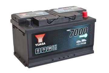 Akumulator YUASA 12V 75Ah/730A START STOP PLUS P+