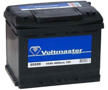 Akumulator VOLTMASTER 55AH 460A P+