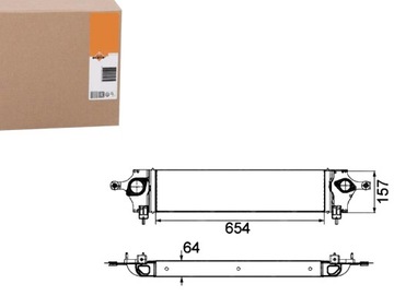 Інтеркулер NRF NISSAN X-TRAIL 2.0 dCi FWD (T31)