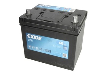 Akumulator EXIDE 12V 60Ah/520A START&STOP L+