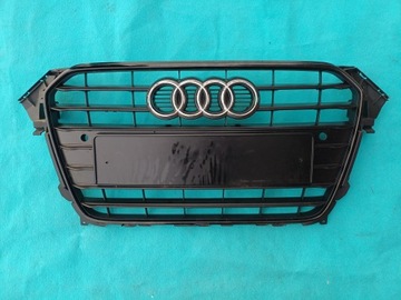 Решітка радіатора Audi A4 b8 8K0 Lift Black S line
