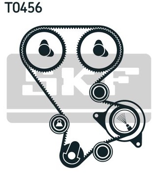 SKF vkma 94508 комплект ременя ГРМ