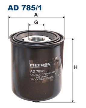 Filtron AD 785/1 картридж осушителя воздуха, instal