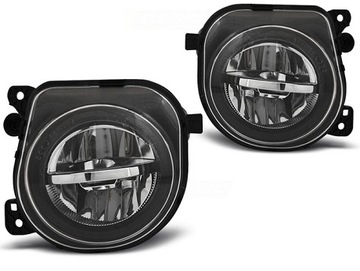 Галогени BMW F10, F11, F07 LCI 06.13-16 LED CHROME