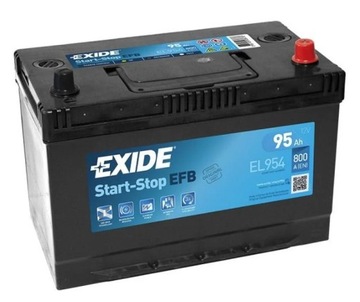 Exide el954 акумулятор EFB 95ah 800A