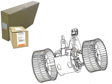 Двигатель вентилятора BMW 5 E60 03 - 6 E60 04 - BEHR HELLA